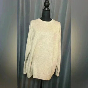183. Marks&Spencer Men’s Wool Blend Cream Sweater, Size L, EUC